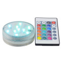 Guangzhou woyu shisha factory acrylic shisha base mini led color light shisha hookah glass vase base remote controller led light